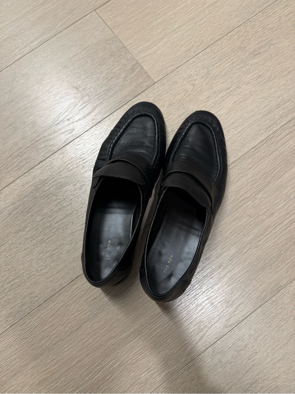 The Row Leather Loafers